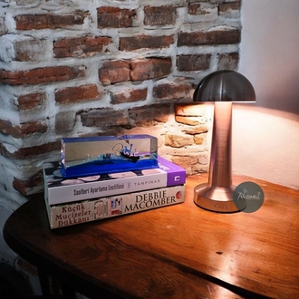Cata-8439 Lizbon Dokunmatik Masa Lambası BAKIR