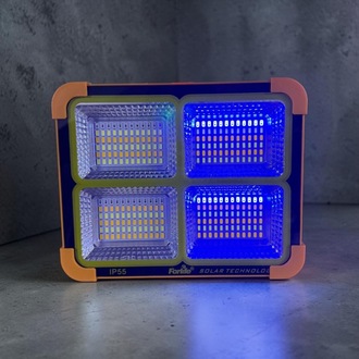200w 6400k Taşınabilir Şarjlı Solar Projektör