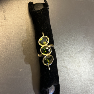 Olive Tri Ring