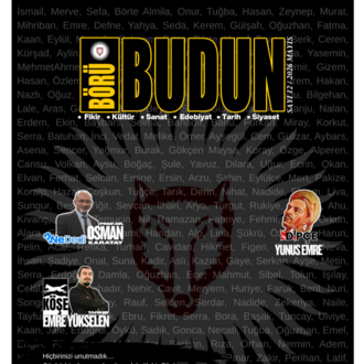 BÖRÜ BUDUN DERGİSİ – 12. SAYI