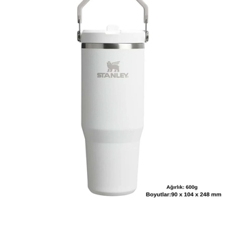 Stanley The IceFlow Flip Straw 2.0 Tumbler 0.89L / 30oz Frost Termos