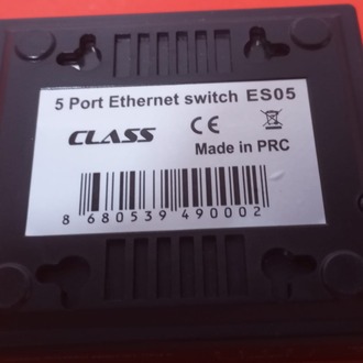 CLASS 5 Port 10/100 Mbps Ethernet Switch (Sorunsuz)