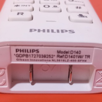 Philips D140 Telsiz Telefon (Yeni gibi temiz - Hafif)