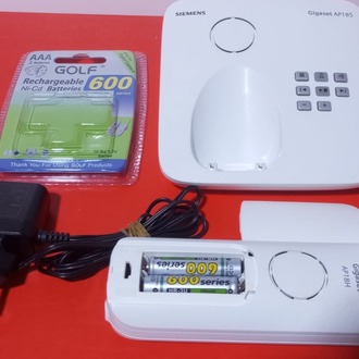 Gigaset AP185 Telsiz Telefon (Yeni pil, Yüksek Zil, Türkçe telesekreterli)