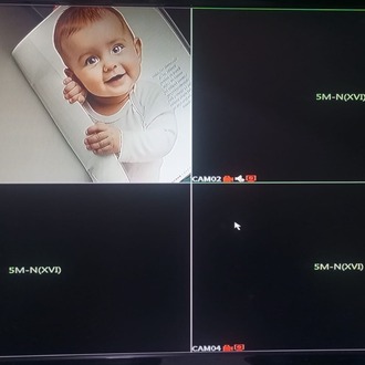 4 Kanal DVR Kayıt Cihazı (XMEYE - 320GB HDD -Adaptör - Mouse)