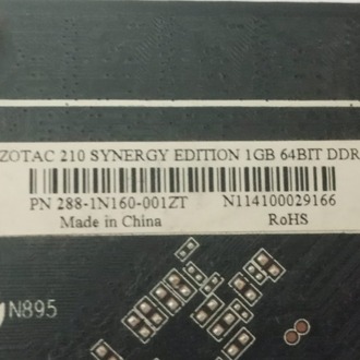 ZOTAC Nvidia Geforce 210 1Gb DDR3 Ekran Kartı (Sorunsuz )