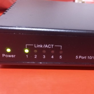 CLASS 5 Port 10/100 Mbps Ethernet Switch (Sorunsuz)