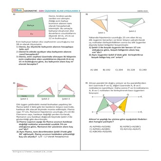 YKS 69 DERSTE GEOMETRİ Konu Kavrama Kitabı