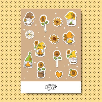 Sunflower Sticker