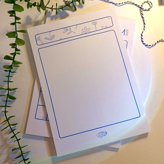 A4 Aylık Takvimli Planlayıcı Memopad