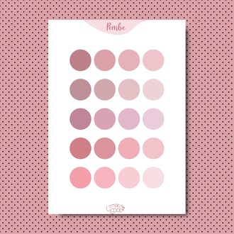 Pembe Palet Sticker