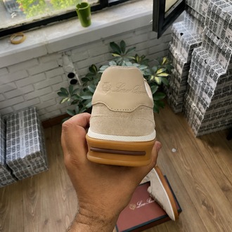 Bej Süet Erkek Sneaker | Günlük Premium Spor Ayakkabı