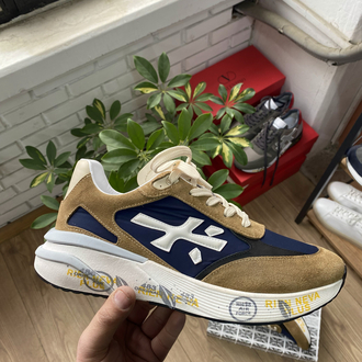 Taba Lacivert Erkek Sneaker | Günlük Spor Ayakkabı