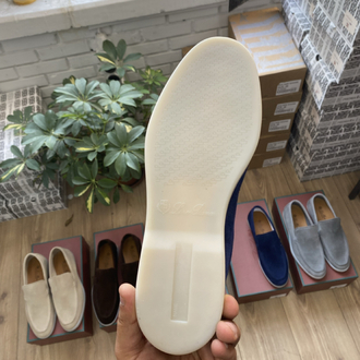 Lacivert Süet Erkek Loafer | %100 Hakiki Dana Derisi Premium Günlük 