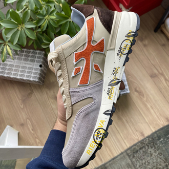 Bej Turuncu Erkek Sneaker | Günlük Spor Ayakkabı