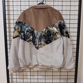 ŞIK DETAYLI VİNTAGE BOMBER JACKET