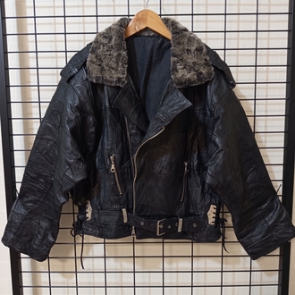 DR. MARTEN'S BİKER HAKİKİ DERİ JACKET 