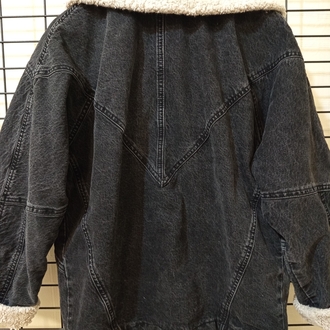 TOPSHOP DENİM BOMBER JACKET 