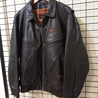 TRİUM HAKİKİ DERİ PİLOT BOMBER JACKET 