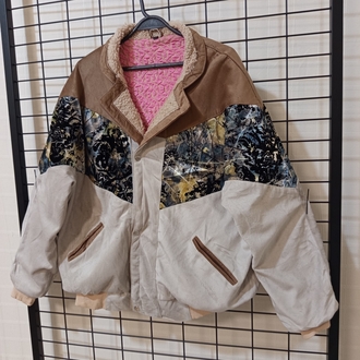 ŞIK DETAYLI VİNTAGE BOMBER JACKET