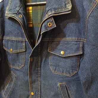 DENİM KIŞLIK BOMBER JACKET