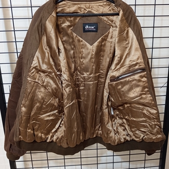 VİNTAGE TARZDA TAM BOMBER ŞIK JACKET