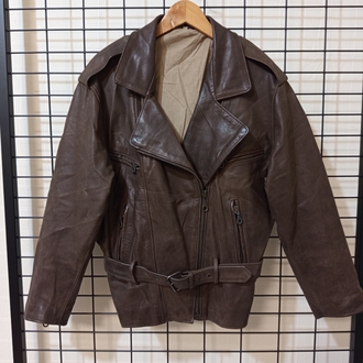 HAKİKİ DERİ BİKER TARZ ŞIK JACKET 