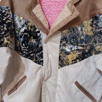 ŞIK DETAYLI VİNTAGE BOMBER JACKET