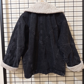 TOPSHOP DENİM BOMBER JACKET 