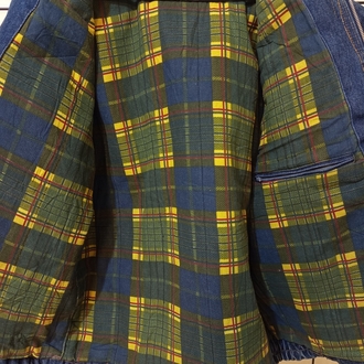 DENİM KIŞLIK BOMBER JACKET