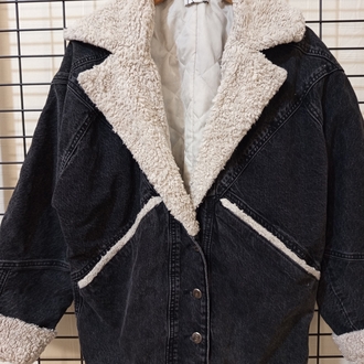 TOPSHOP DENİM BOMBER JACKET 