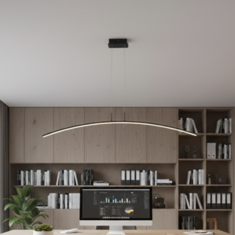 Lineer Yay Model Led Sarkıt Avize