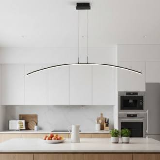 Lineer Yay Model Led Sarkıt Avize