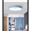ECO LED PLAFONYER 30 cm 3 ışık renkli MAVİ
