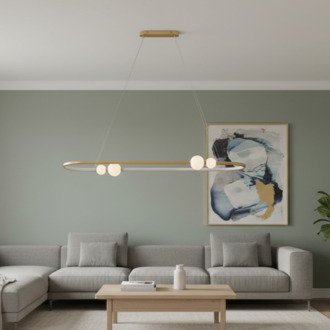 VonaLight İnci Toplu Akrilik Led Sarkıt VN 83604