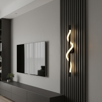 SİLİKON BORU LED APLİK