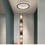 PLAFONYER LED AVİZE İÇE DIŞA IŞIKLI 30 ÇAP