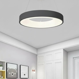 VONA_3Işık LED Halka Siyah ECOlight Sarkıt Avize