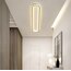 ELİPS PLAFONYER LED AVİZE 16x60 cm