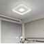 PLAFONYER LED AVİZE ORTASI IŞIKLI 60x60 cm