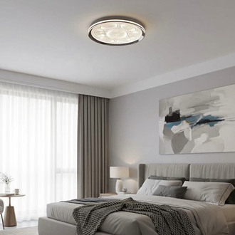 PLAFONYER AVİZE 3 IŞIK KUMANDALI 40 cm