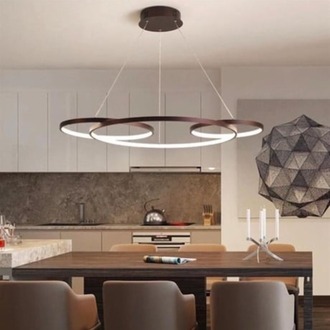 Led Sarkıt Avize 3'lü Çember Model
