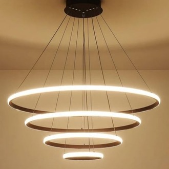 VonaLight 4'lü Çember Led Sarkıt Avize