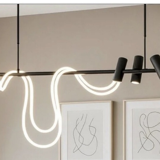 SİLİKON HORTUM 3 spotlu LED SARKIT
