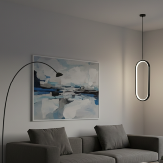 VonaLight Oval Sarkıt Avize