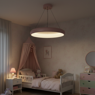 3 Işık Pembe Çocuk Odası ECO VonaLight VN54119