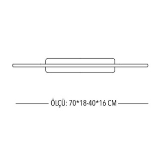 VonaLight Davul Model Led Plafonyer