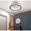 PLAFONYER LED AVİZE İÇE DIŞA IŞIKLI 30 ÇAP