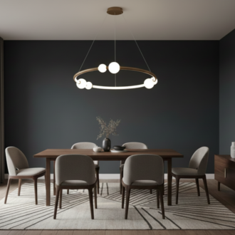 VonaLight İnci Toplu Sarkıt Modern Avize VN 83601