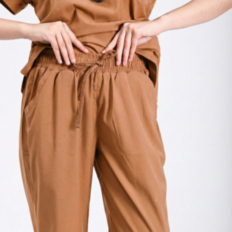 Classic Comfort Serisi Kadın Uniforma - Bej